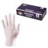 Перчатки винил L 100шт неопудренные белый Aviora (10)
