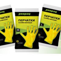Перчатки резиновые S Propaq (12/240)