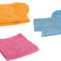 Салфетка микрофибра 30х30см M-01 рыжий РыжийКот (40/200)