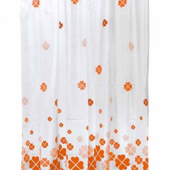 Штора для ванной 180х180см ПЭ крючки Клевер SC-08 (12)