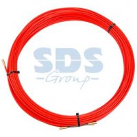 Протяжка кабеля стеклопруток 3.5мм 30м красный Rexant