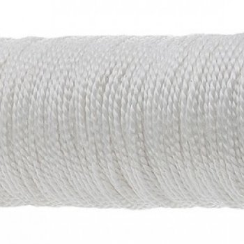 Нить полипропиленовая крученая d1мм 50м белая (100)
