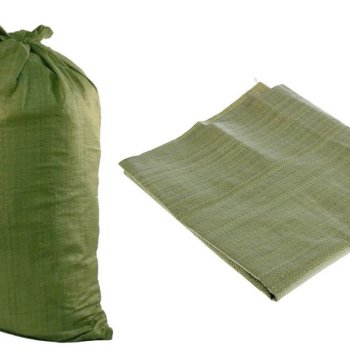 Мешки для строительного мусора полипропилен 55х95см зеленые (100)