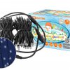 Гирлянда TDM СГУ100Б10 100LED 6500К 10м мерцание каучук черный последовательное подключение IP65 (12)