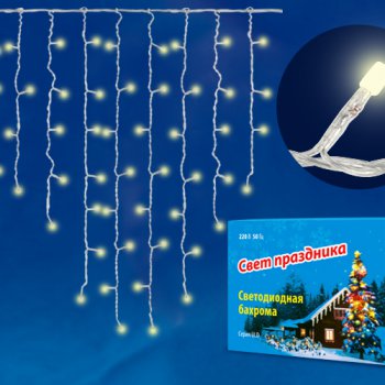 Бахрома Uniel ULD-B3010-200 200LED 3000К 3х0.7м контроллер IP20 (20)