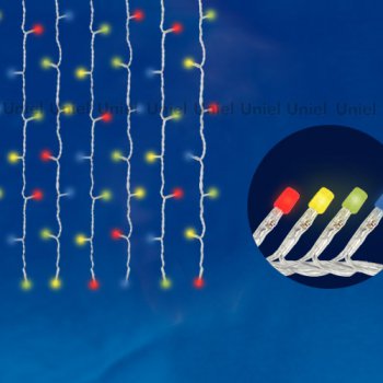 Занавес Uniel ULD-C2030-240 240LED MULTI 3х2м контроллер IP20 (20)