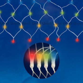 Сетка Uniel ULD-N2520-240 240LED MULTI 2,5х2м контроллер IP20 (20)