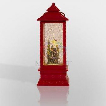 Снегопад 2LED 3000К "Дед Мороз" 10.5х10.5х27см 4хR03 USB Neon-Night (6)