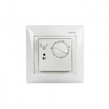 Терморегулятор Rexant RX-308B белый механический совместим с Legrand серии Valena