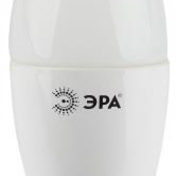 Лампа диодная свеча  7Вт Е27 6000К 560Лм Эра (10)