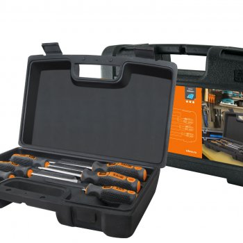 Отвёртки набор TDM 6шт 3-шлиц 3-РН чемодан (6)