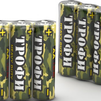 Батарейка R 6 Трофи Классика б/б 4S (60/1200)