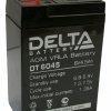 Аккумулятор Delta VRLA 6- 4.5 (6V, 4.5Ah, 70x47x100мм) (20)
