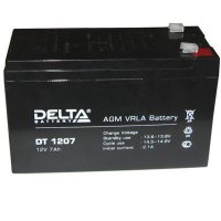 Аккумулятор Delta VRLA12- 7.0 (12V, 7.0Ah, 151x65x94мм) (5)
