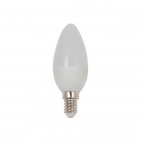 Лампа диодная свеча  5Вт Е14 4000К 450Лм IEK (10/100)