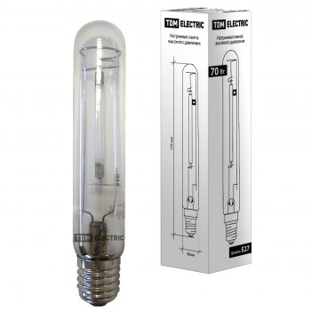 Лампа ДНаТ 70Вт Е27 TDM 5800Лм (25)