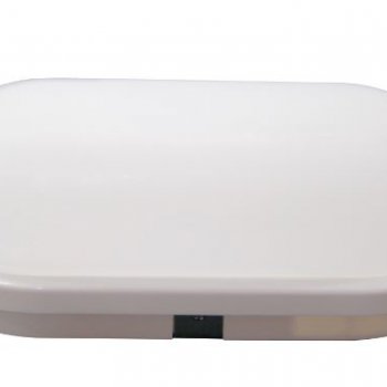 Светильник банный LEEK 20Вт овал 146х271х76мм 4000К IP65 1600Лм белый до 100°С (10)