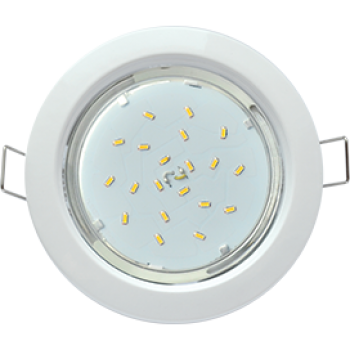 Светильник точечный GX53 белый Ecola H4 к+ (10/50)