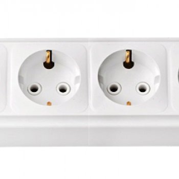 Розетка Пралеска 4-ая белый с/з (28)