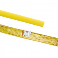 Трубка термоусадочная ТУТнг 4/2мм жёлтый 1м TDM (100)