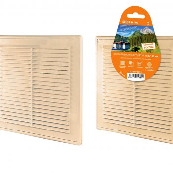 Решетка 150х150 бежевая разъемная сетка TDM (10)