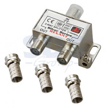 Делитель Rexant Silver 2TV 5-1000Mhz (10) (200)