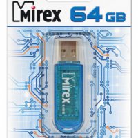 Флэш-диск Mirex 64GB Elf синий
