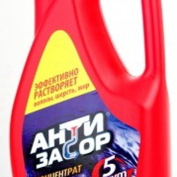 Антизасор Гель Концентрат для удаления засора в трубах 1л (9)