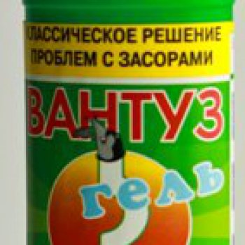 Вантуз гель для канализационных труб 0,5л (25)