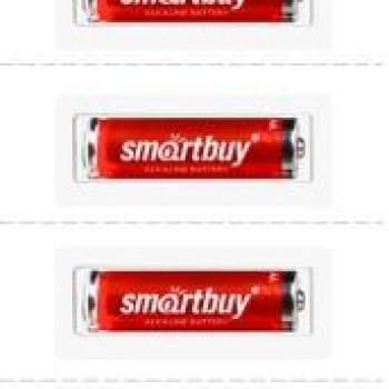 Батарейка LR 6 SmartBuy 1/5xBL отрывной (60/600)