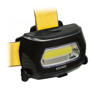 Фонарь налобный аккумуляторный Космос H3WLi-PO 3ВтLED Li-Po (24/96)