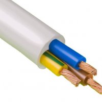 Провод ПВС 3х2,5 ГОСТ 7399-97 белый Кабель-Арсенал (100)