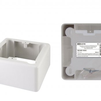 Коробка TDM ОП 85х85х42 универсальная белая (44)