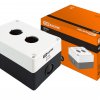 Kорпус TDM КП102 для кнопок 2 места белый (1)