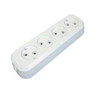 Колодка Универсал 4гн без заземления 10А (100)