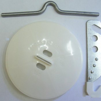 Розетка потолочная Прима (крюк) (180)