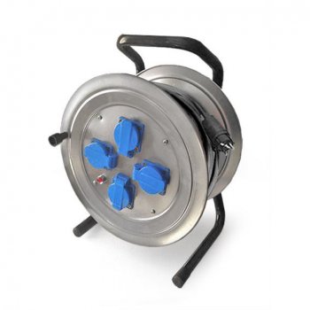 Удлинитель-катушка 4гнезда 30м с заземлением КГ 3500Вт 3x2.5мм² IP44 Союз