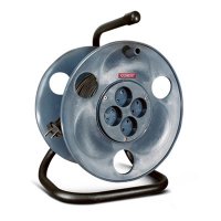 Удлинитель-катушка 4гнезда 20м с заземлением ПВС 3500Вт 3x1мм² Союз