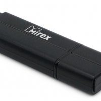 Флэш-диск Mirex 4GB Line черный