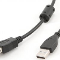 Удлинитель USB AM - AF 1.8 метра, PRO, позолоченные контакты, ферритовые кольца, Gembird, черный (1/200)