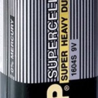 Батарейка 6F22 GP Supercell б/б 1S (10/200)