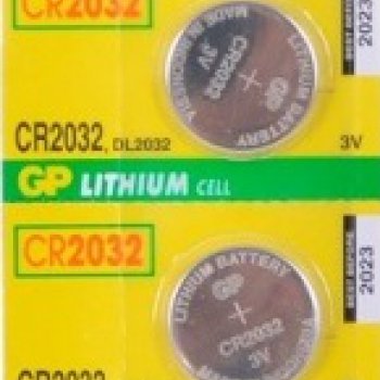 Батарейка литиевая CR 2032 GP 5xBL 3V (100/2000)