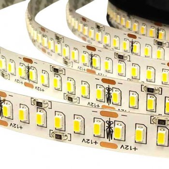 Лента диодная 12В IP20 24Вт/м 6500K 3014 240LED/м 2000Лм/м 10мм 5м SWG