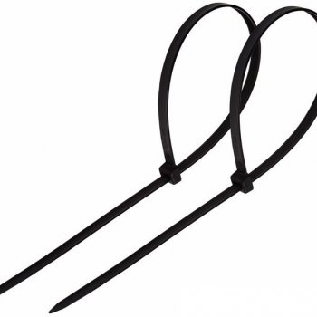 Хомут 3.6x250 черный 100шт Rexant (10)