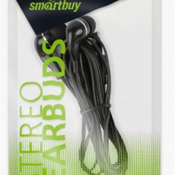 Наушники вкладыши SmartBuy   011 A4 черный (100)
