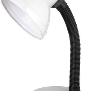 Светильник настольный Е27 Ultraflash UF-301 C01 белый пакет 60Вт (32)