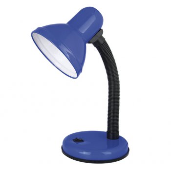 Светильник настольный Е27 Ultraflash UF-301 C06 синий пакет 60Вт (32)
