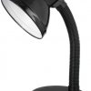 Светильник настольный Е27 Ultraflash UF-301 C02 черный пакет 60Вт (32)