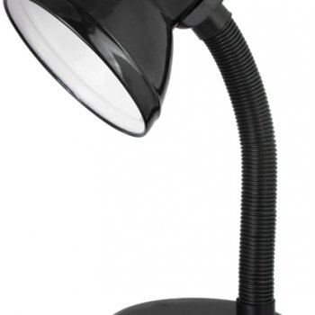 Светильник настольный Е27 Ultraflash UF-301 C02 черный пакет 60Вт (32)