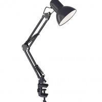 Светильник настольный струбцина Е27 Ultraflash UF-312P C02 черный 60Вт (20)